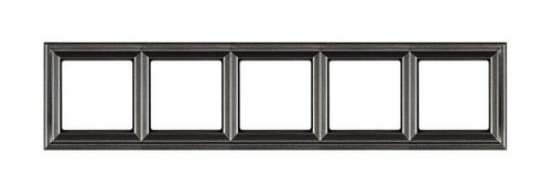Рамка 5 постов JUNG ECO PROFI, антрацит