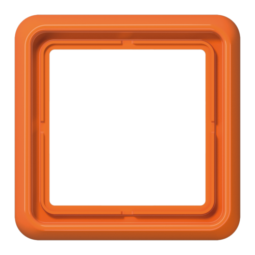 Рамка 1 пост JUNG CD 500, оранжевый