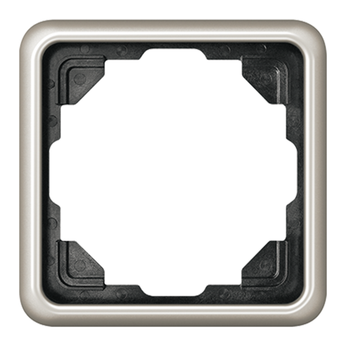 Рамка 1 пост JUNG CD 500, платина