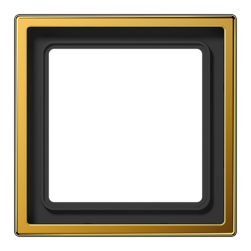 Рамка 1 пост JUNG LS METAL, золотой