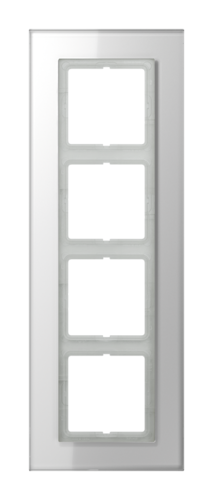 Рамка 4 поста JUNG LS PLUS, белый