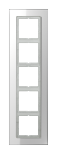 Рамка 5 постов JUNG LS PLUS, белый