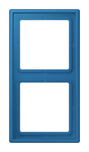Рамка 2 поста JUNG LS 990, bleu céruléen 31