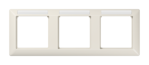 Рамка 3 поста JUNG AS 500, горизонтальная, слоновая кость