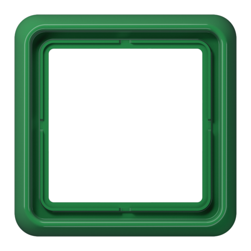 Рамка 1 пост JUNG CD, зеленый