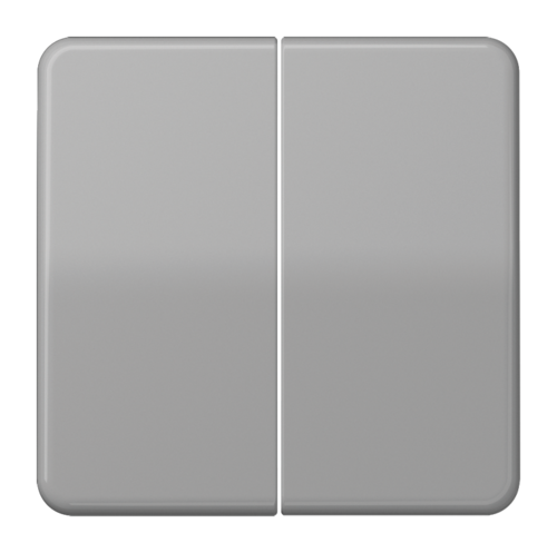 Клавиша двойная JUNG CD 500, серый