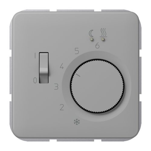 JUNG CD 500/CD plus Серый Регулятор теплого пола, 10(4)А