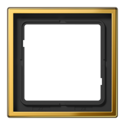 Рамка 1 пост JUNG LS METAL, золотой