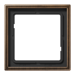 Рамка 1 пост JUNG LS METAL, античная латунь