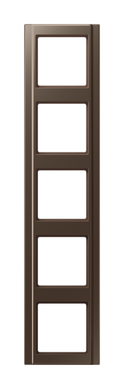 Рамка 5 постов JUNG A 500, мокко