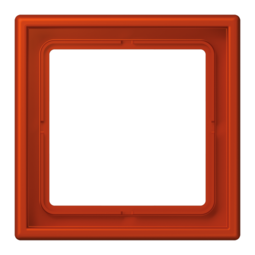 Рамка 1 пост JUNG LS 990, rouge vermillon 59