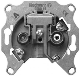 Механизм розетки TV-FM JUNG коллекции Jung, проходная